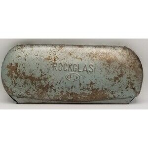 Vintage Rockglas Beck WWII era eyeglass case